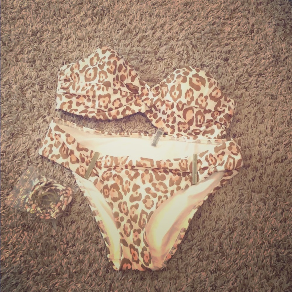 Victoria Secret leopard Bathing suit